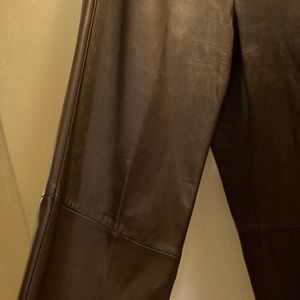 Leather pants - Brown. Will never go out of style!